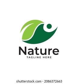 human tree logo icon vector template.