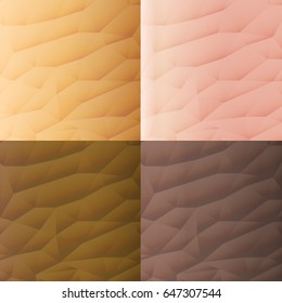 Human Type Of Skin Texture Design Background Vector Illustration