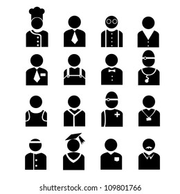 human, user, profile icon, Job Occupation Sign