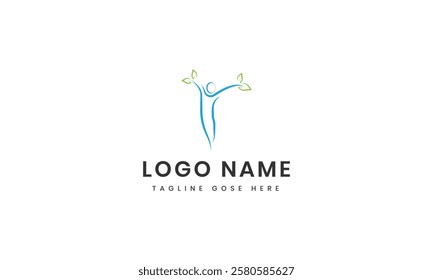 Human Vector care Logo template