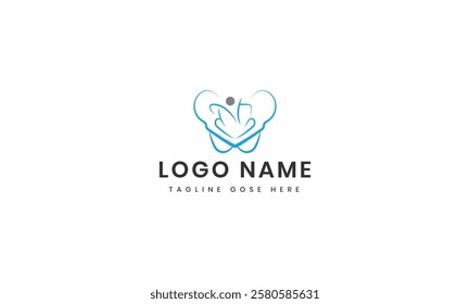 Human Vector care Logo template
