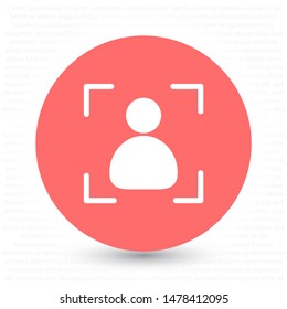 Human Vector icon . Lorem Ipsum Illustration design