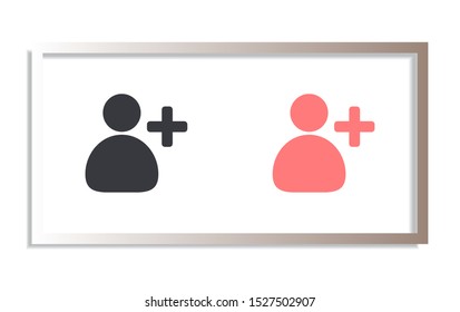Human Vector icon . Lorem Ipsum Illustration design