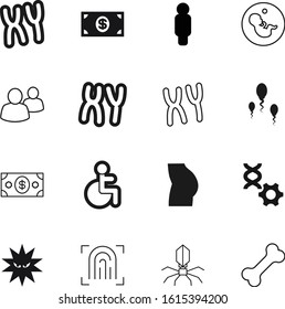 human vector icon set such as: dog, care, new, microscopic, prenatal, system, employee, outline, eat, stamp, strand, crime, newborn, part, young, security, biometrics, arm, suit, nature, traffic