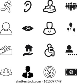 human vector icon set such as: small, cell, fertilization, checkmark, egg, model, chair, embryo, reflection, coin, verified, avatar, body, child, disable, mark, fetal, action, logistic, pay, deaf