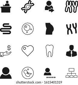 human vector icon set such as: market, unborn, evolution, embryo, abstract, adult, womb, knowledge, cash, young, back, payment, lover, figure, financial, development, feelings, cardio, success