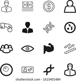 human vector icon set such as: step, save, boy, checkmark, anti, body, choice, egg, computer, pound, light, power, bacteria, view, female, eye, art, store, cell, bacterial, teamwork, holding