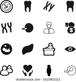 human vector icon set such as: see, giving, education, umbilical, investment, success, corporate, heart, blue, desk, currency, science, job, chair, vision, view, watch, rich, payment, men, computer