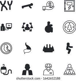 human vector icon set such as: eyes, embryo, hiring, professional, nature, beauty, stomach, genetic, education, x, yellow, handicapped, transfusion, banking, aid, donation, cap, chronic, teenager