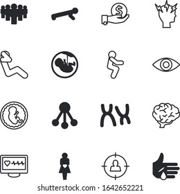 human vector icon set such as: arm, maternity, smooth, advertising, thin, examination, ache, job, income, frustrated, hurt, checkup, profile, look, wealth, neurology, technology, employees, project