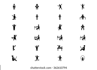 Human Vector Icons 16