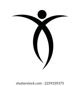 human Vector Logo Design Template