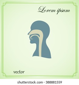 human, vector, throat,