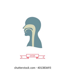 human, vector, throat,