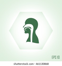 human, vector, throat,