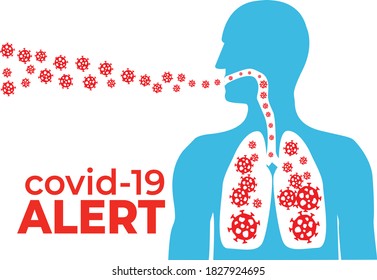 human Virus infection or bacteria flu background Free Vector

