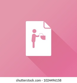 human washing hand icon