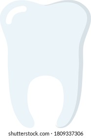 Human Wisdom Tooth vector. Stomatology Icon