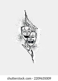 human,face ,cute ,mask ,little ,expression 