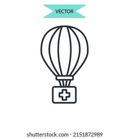 Humanitarian Aid Icons  Symbol Vector Elements For Infographic Web