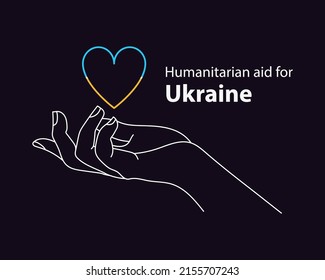 Humanitarian aid for Ukraine.  volunteering.