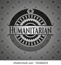 Humanitarian black badge