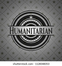 Humanitarian dark emblem