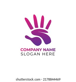 Diseño de ilustraciones vectoriales con logotipo humanitario