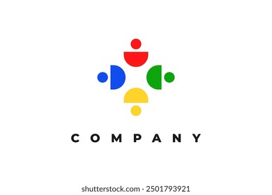 humanity and colorful differences logo