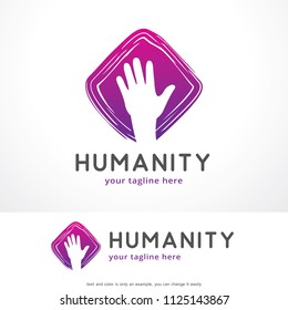 Humanity Logo Template Design, Creative Symbol, Icon