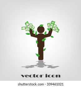 human-money tree