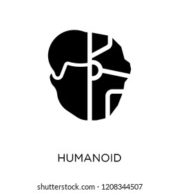 Humanoid icon. Humanoid symbol design from Artificial Intellegence collection.