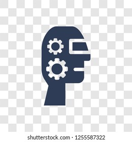 Humanoid icon. Trendy Humanoid logo concept on transparent background from Artificial Intelligence collection