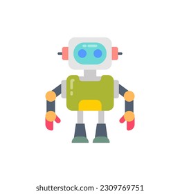 Humanoid icon in vector. Illustration