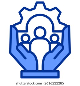 Humanresources Icon Element For Design