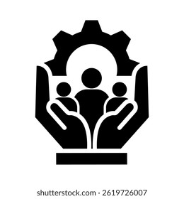 Humanresources Icon Element For Design