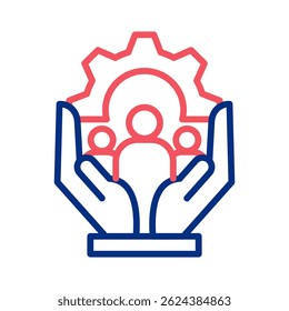 Humanresources Icon Element For Design