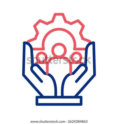 Humanresources Icon Element For Design