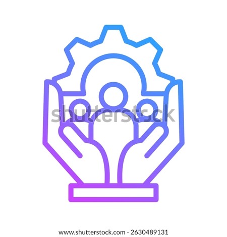 Humanresources Icon Element For Design
