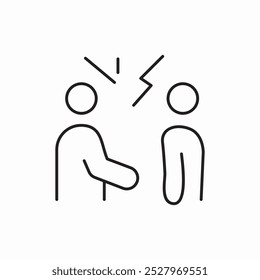 humans accident icon sign vector
