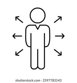 Humans Network Line Icon. Teamwork, Business, Planning, Strategy, Marketing, Leadership, Work Group, Meeting, Partnership Icons Editable Stroke Vector Illustration