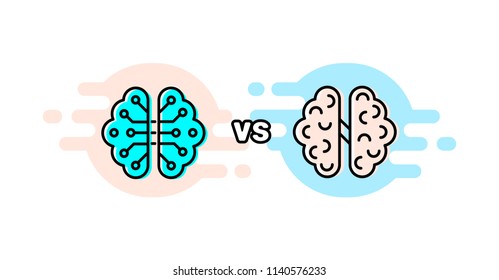 Human Vs Artificial Intelligence Images Stock Photos Vectors Shutterstock