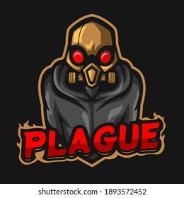 Humans Wearing masks at  plague condition