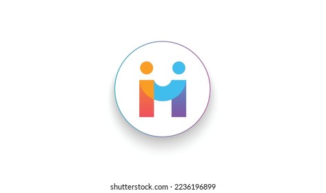 Humanscape, HUM Token cryptocurrency logo on isolated background with copy space. 3d vector illustration of Humanscape, HUM Token icon.