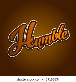 humble logo type