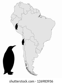 Humboldt penguin range