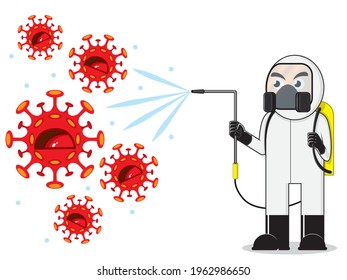Humen attack Covid-19 virus on around 