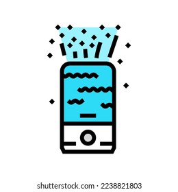 humidifer air color icon vector. humidifer air sign. isolated symbol illustration