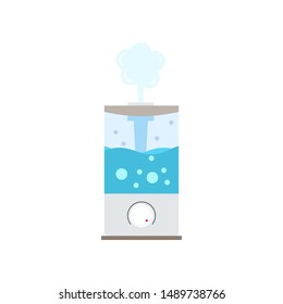 Humidifier air diffuser icon. vector illustration