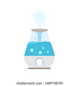 Humidifier air diffuser icon. vector illustration